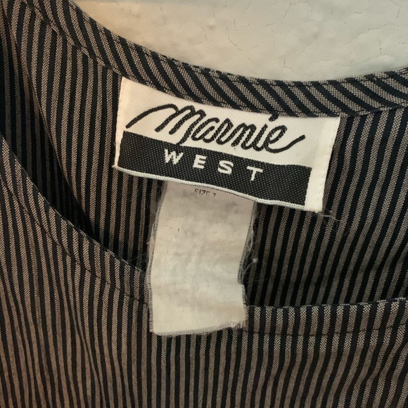 Funky striped vintage vest dress - Picture 5 of 7